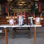 神社に飾ってありました