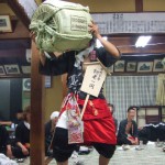 本祭の夜は…はじけちまいますよ。みんな疲労のためか超ハイテンションになってしまうんですね～