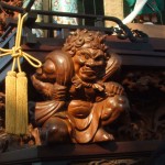 石橋組青龍車　壇箱　風伯神　めちゃかっこよすぎ