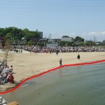 現在の波打ち際は…？