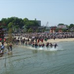 かなり潮が満ちてきてしまいました