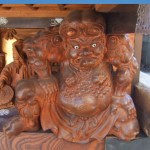 南組南車 壇箱下部 初代彫常作　イ通り側　「力人」