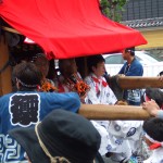 遠くまで聞こえる鼓の音