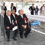 着任早々、半田市長が来てくださいました。