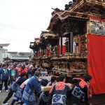 若宮八幡社に四山揃いました。