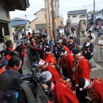 若宮八幡での神事開始！