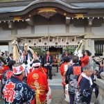 4つの御幣が揃いました