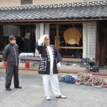 今年の祭務長！まぶしいね！頑張って！