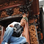 神車の囃子のリーダー（？）というと語弊はありますが、私もかわいがってもらっているおじさんw