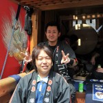 西組神車　囃子方02