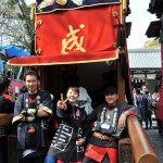 北村へ突入！沢田親子と3ショット！