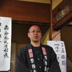 祭務長挨拶です。天気も運行も本当によい祭りだった！よかったね！