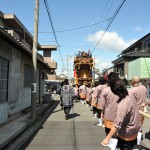 地廻りの祝い込みの頻度は、予想以上に多くて、ビックリ！1m進んだら祝い込みってくらいw