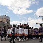 若い衆の出会いです。4組合同のワッショイ！