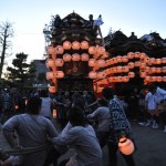 南組護王車　曳き出し2