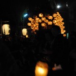 山ノ神社へ曳きいれられていきます。