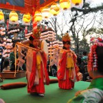 成岩三区の巫女舞 3