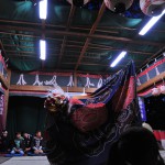 獅子舞も絶好調です。アクロバットであり、しなやかな、躍動感ある大獅子です！