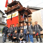 囃子連も記念です ありゃうちの親父が欠けていますw 調和が足りないwww