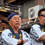 お師匠さんが木遣 かっこいいうれしい