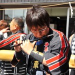 西組の囃子仲間!とってもノリがよくてかっこいい