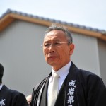 副区長です。お父さんみたいな存在で、いつも見守っていてくれる人です。今年は副区長だから、南にいません。さみしくてさみしくて。この場面で一緒にいられて本当に嬉しかった。