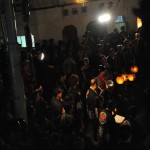 こっそりセレモニーを高いところから撮影-2