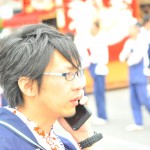 横顔も素敵　東組大行司A