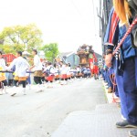 業葉神社へ打ち込み準備！