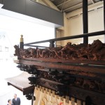 高欄周りの龍がこんなに近くに!…ほんとはもっと近くに行けるけど、私はビビリ