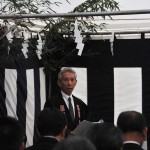 竣工式が始まりました!